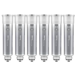Kit 6 Filtros/Refis Originais de Água Acqua Pure para Purificador Electrolux PE12A/PE12B/PE12G/PE12V/PE12P