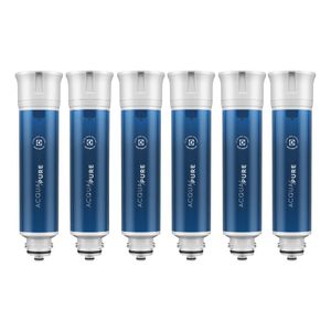 Kit 6 Filtros/Refis Original de Água Acqua Pure para Purificador Electrolux PC01B, PC01X, PE15B, PE15X e PE15P