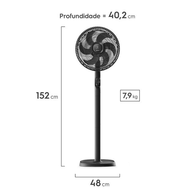 Ventilador de Coluna Electrolux EFS40 6 Pás