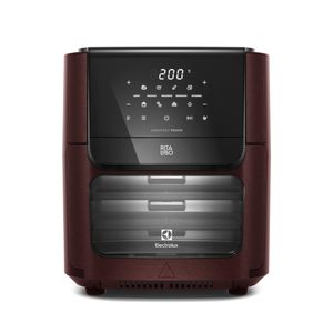 Air Fryer Oven Electrolux por Rita Lobo 12L Digital Vermelha Escura Experience 1700W (EAF91)