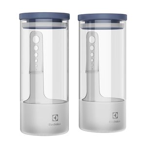 Potes Herméticos Electrolux de Vidro para Temperos Frescos e Hortaliças 2 Unidades