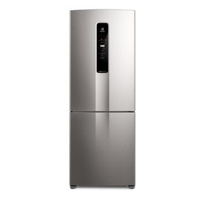 Geladeira Electrolux Frost Free Inverter 490L Experience Inverse cor Inox Look (IB51S)