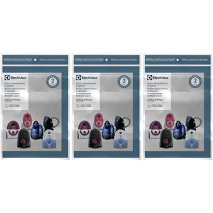 3 Kits 3 Sacos de aspirador de pó - Modelos: One, Trio, Max Trio, Go!, Ingenio, Twenty e Sonic (SBEON) Electrolux