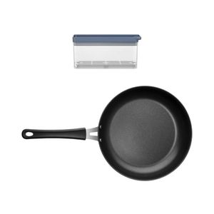 Kit Organizador Electrolux com Escorredor 1,5L + Frigideira Electrolux Inox com Revestimento Antiaderente 24cm