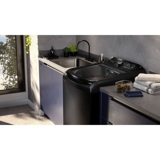 ELECTA エレクタ ブラック Máquina de Lavar Electrolux 18Kg Preta Expert Tripla Filtragem e