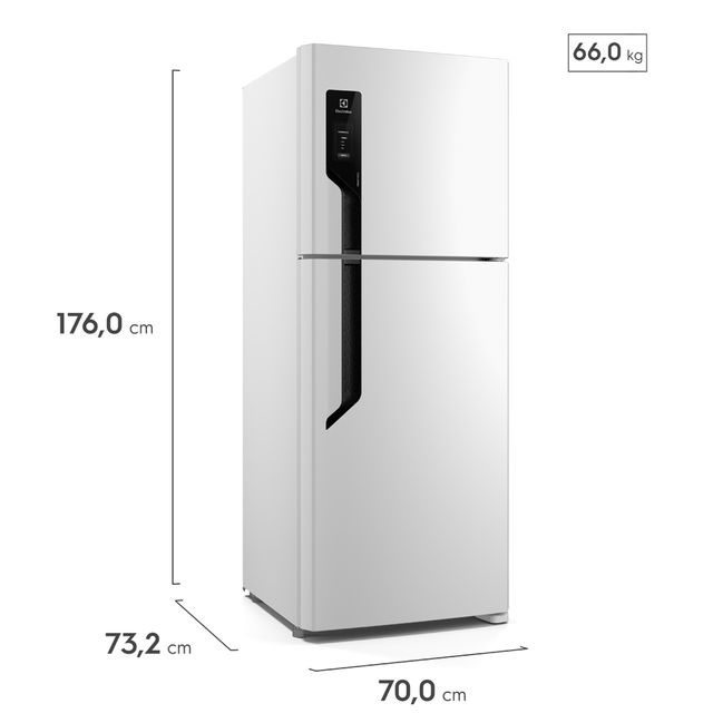 Geladeira Electrolux Frost Free 432L Duplex Branca