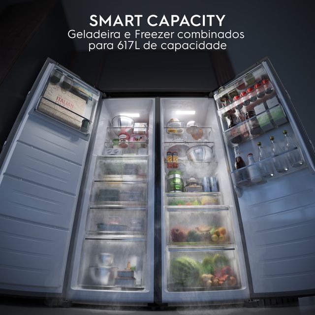 Geladeira Electrolux Frost Free 355L AutoSense Inox