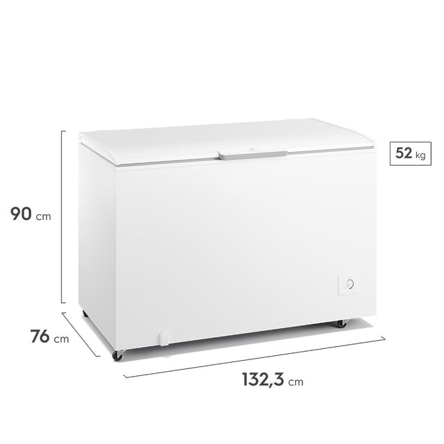 Freezer Horizontal Electrolux Inverter 400L Uma Porta (HI440)