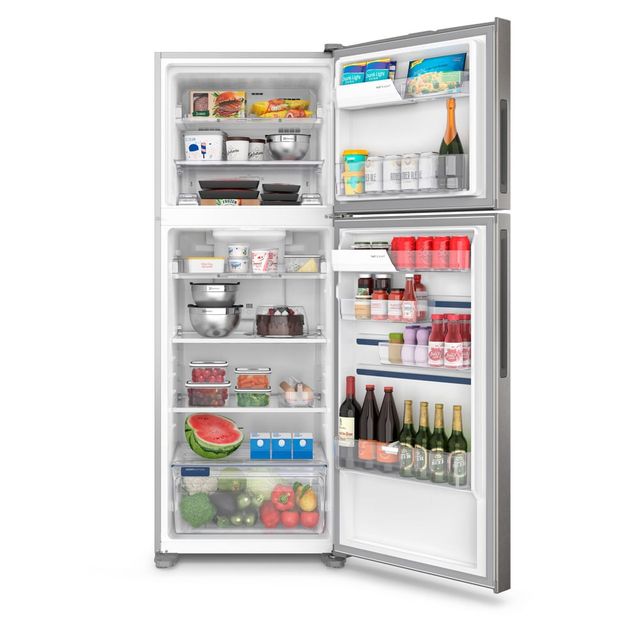 Geladeira Electrolux Frost Free Inverter 481L Duplex Inox
