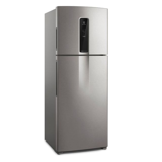 Geladeira Electrolux Frost Free Inverter 481L Duplex Inox