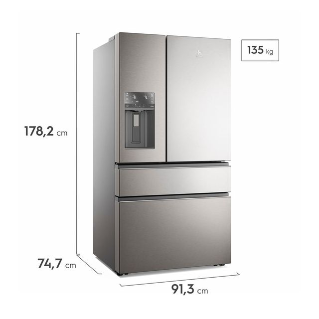 Geladeira Electrolux Frost Free Inverter 617L Expert Wi-Fi 4