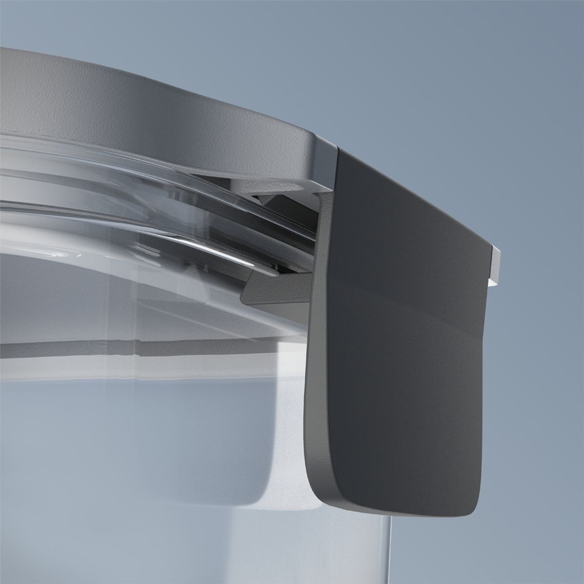 Potes Hermeticos de Plastico Electrolux Cinza 14 Unidades Empilhaveis Modulares - DETALHE ALCA