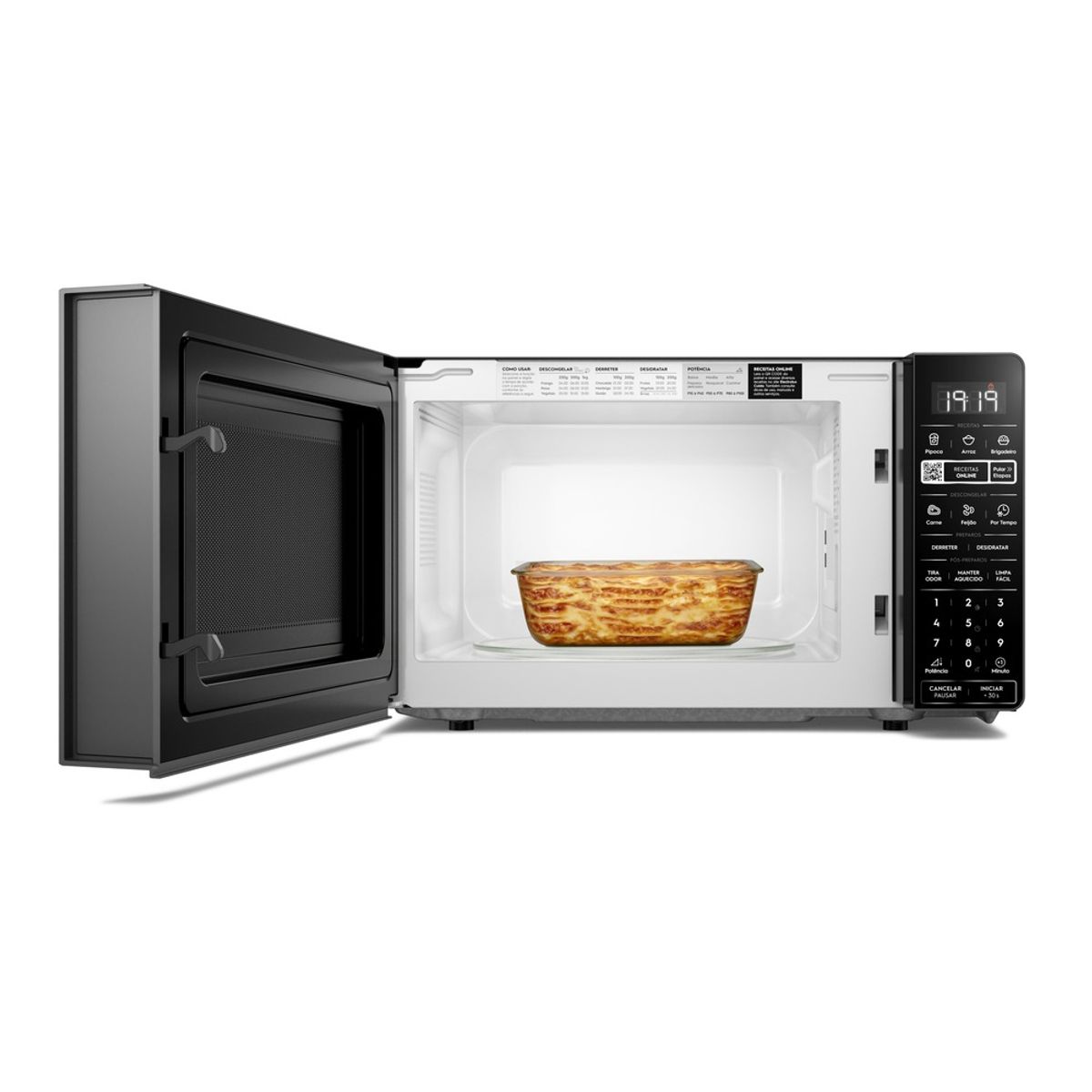 Microwave_ME20S_Front_Open_Beneficio_Silver_Electrolux_Portuguese-1000x1000