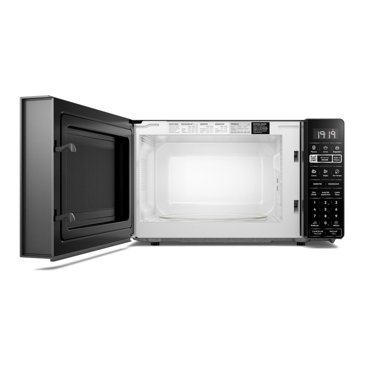 Microwave_ME20S_Front_Open_Silver_Electrolux_Portuguese-1000x1000