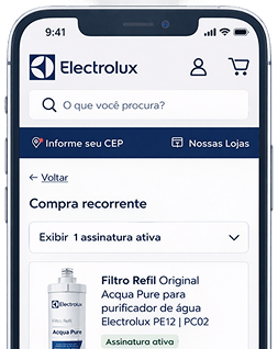Electrolux Mobile Website
