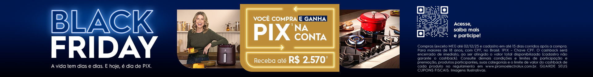 Você compra e ganha pix na conta