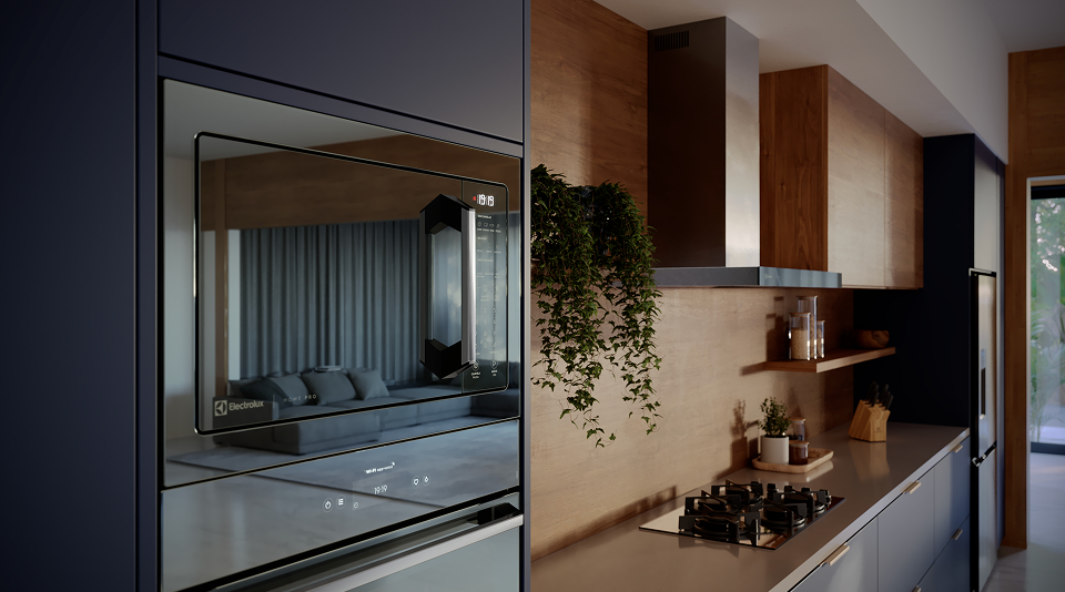 Micro-ondas Electrolux 34L com Grill e Função Tira Odor Home Pro